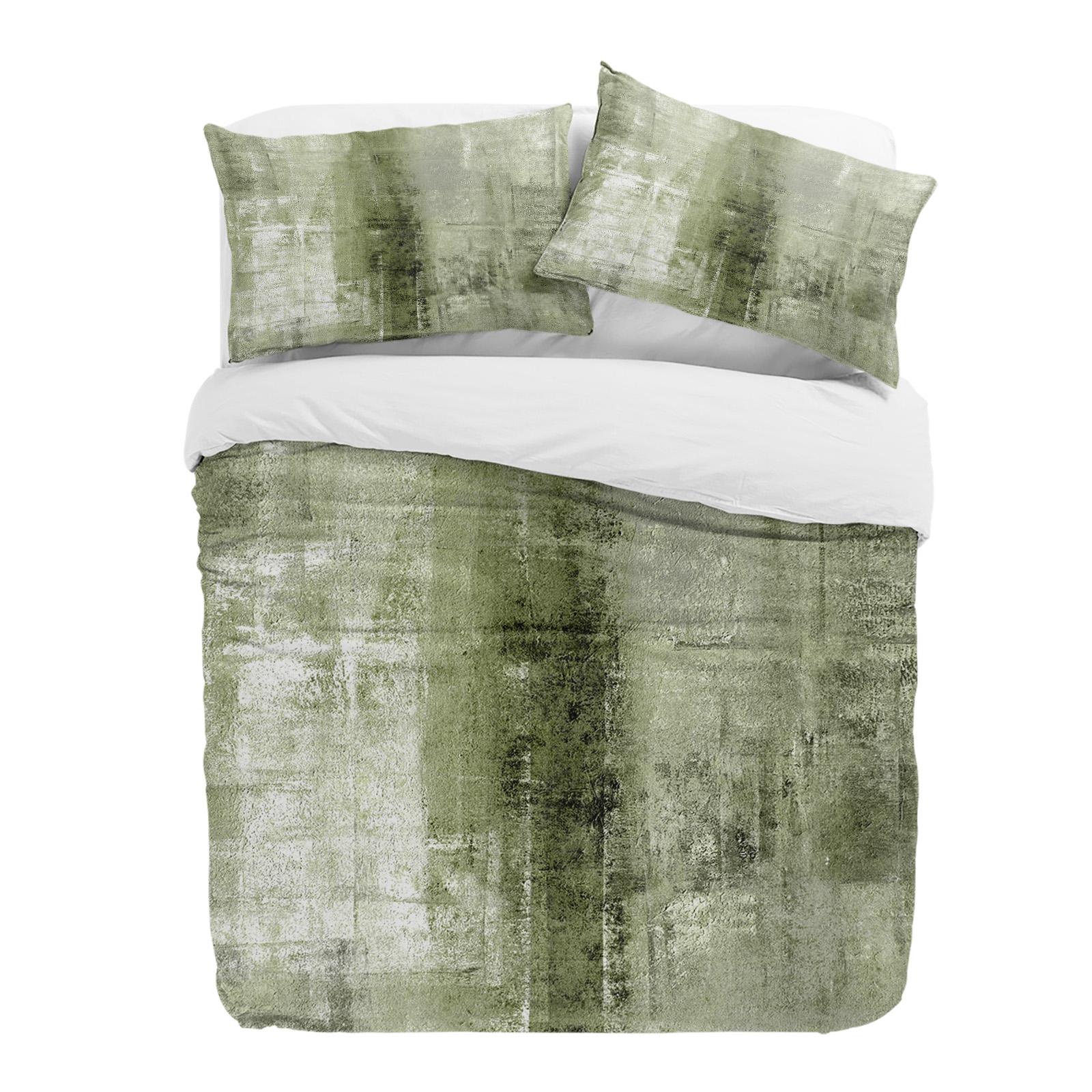 Oil Painting Abstract Grass Green 3pcs Bedding Set For Double Bed Home Textile Duvet Cover Quilt Cover Pillowcase (135x200cm)
Oil Painting Abstract Grass Green 3pcs Bedding Set For Double Bed Home Textile Duvet Cover Quilt Cover Pillowcase (135x200cm)