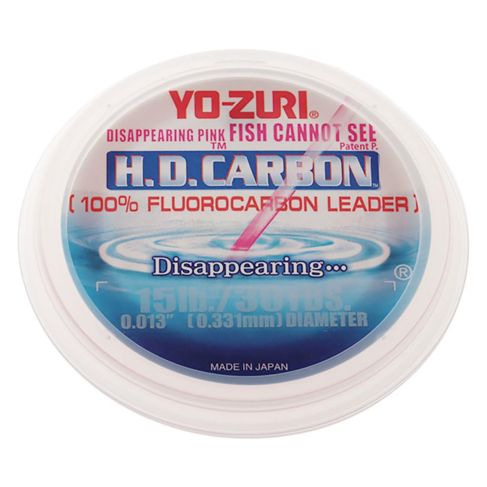Fluorocarbon Line Carbon Fluoro Leader 30YDS 15Lbs Pink YO-ZURI H.D. Color розовый
Fluorocarbon Line Carbon Fluoro Leader 30YDS 15Lbs Pink YO-ZURI H.D. Color розовый