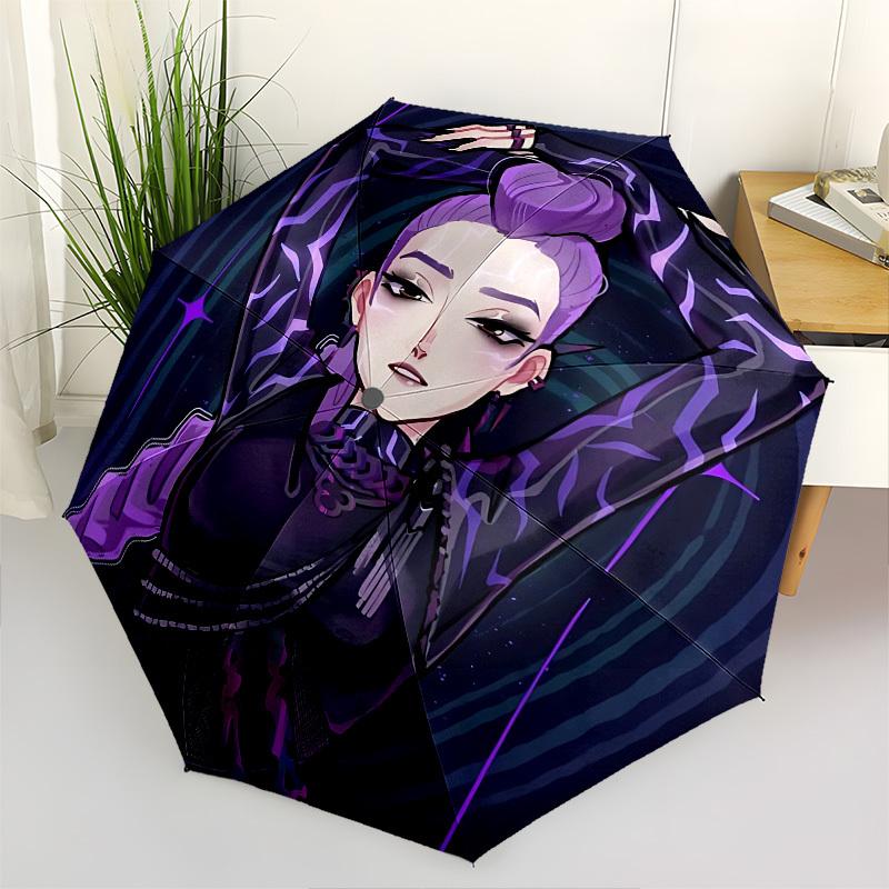 K-POP Anime Girls Group Themed Automatic Opening and Closing Umbrella - 8 Ribs, Suitable for Leisure and Going Out, Outdoor Accessory, Gothi
K-POP Anime Girls Group Themed Automatic Opening and Closing Umbrella - 8 Ribs, Suitable for Leisure and Going Out, Outdoor Accessory, Gothi