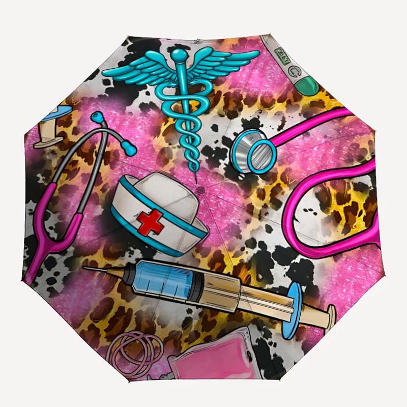 1pc Leopard Nurse Print Folding Umbrella | Elegant Design, Fashionable Accessory, Durable Construction, Sturdy Ribs yy251107013
1pc Leopard Nurse Print Folding Umbrella | Elegant Design, Fashionable Accessory, Durable Construction, Sturdy Ribs yy251107013