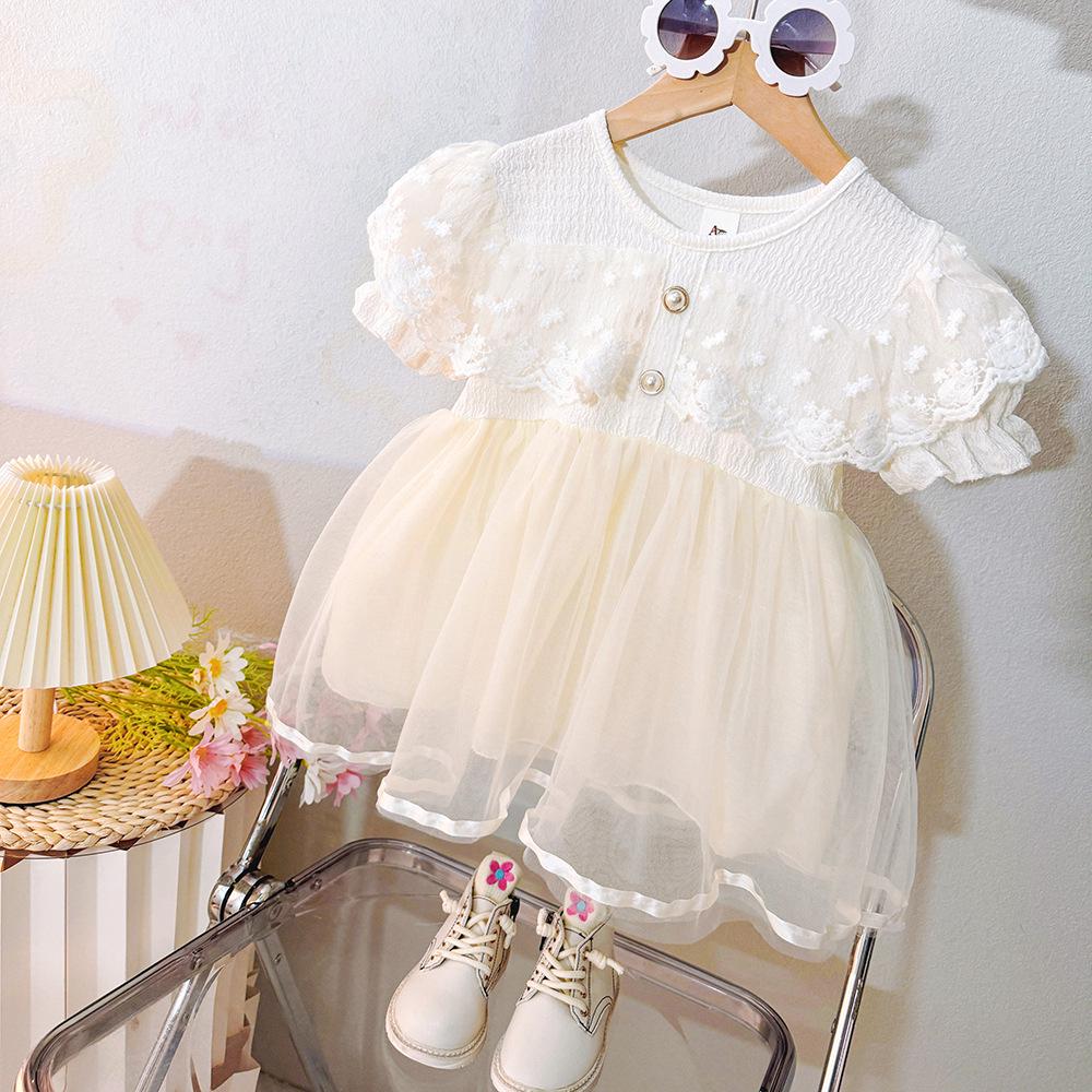 Дитяча сукня з солодкого тюлю для дівчаток - Короткий рукав, Літо 2025 110cm бежевий
Дитяча сукня з солодкого тюлю для дівчаток - Короткий рукав, Літо 2025 110cm бежевий