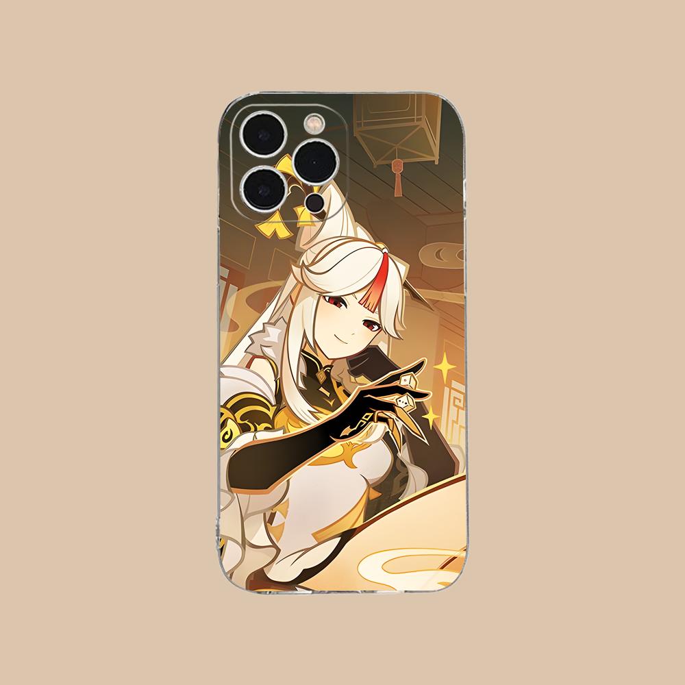 Game GI Ningguang Clear TPU Mobile Case for iPhone 17 16 15 14 13 12 11 X XR XS Air Pro Max Plus Mini Colorful Cover iPhone XS Max
Game GI Ningguang Clear TPU Mobile Case for iPhone 17 16 15 14 13 12 11 X XR XS Air Pro Max Plus Mini Colorful Cover iPhone XS Max