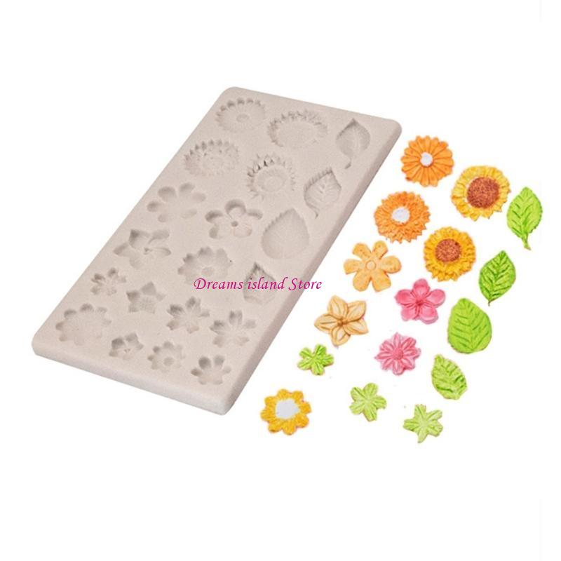 Chocolate Candy Sunflower-Fondant Mold Rose Flower Leaves-Shape Silicone Mold Baking Sugarcraft-Fondant Mold Cake-Decor HX6C
Chocolate Candy Sunflower-Fondant Mold Rose Flower Leaves-Shape Silicone Mold Baking Sugarcraft-Fondant Mold Cake-Decor HX6C