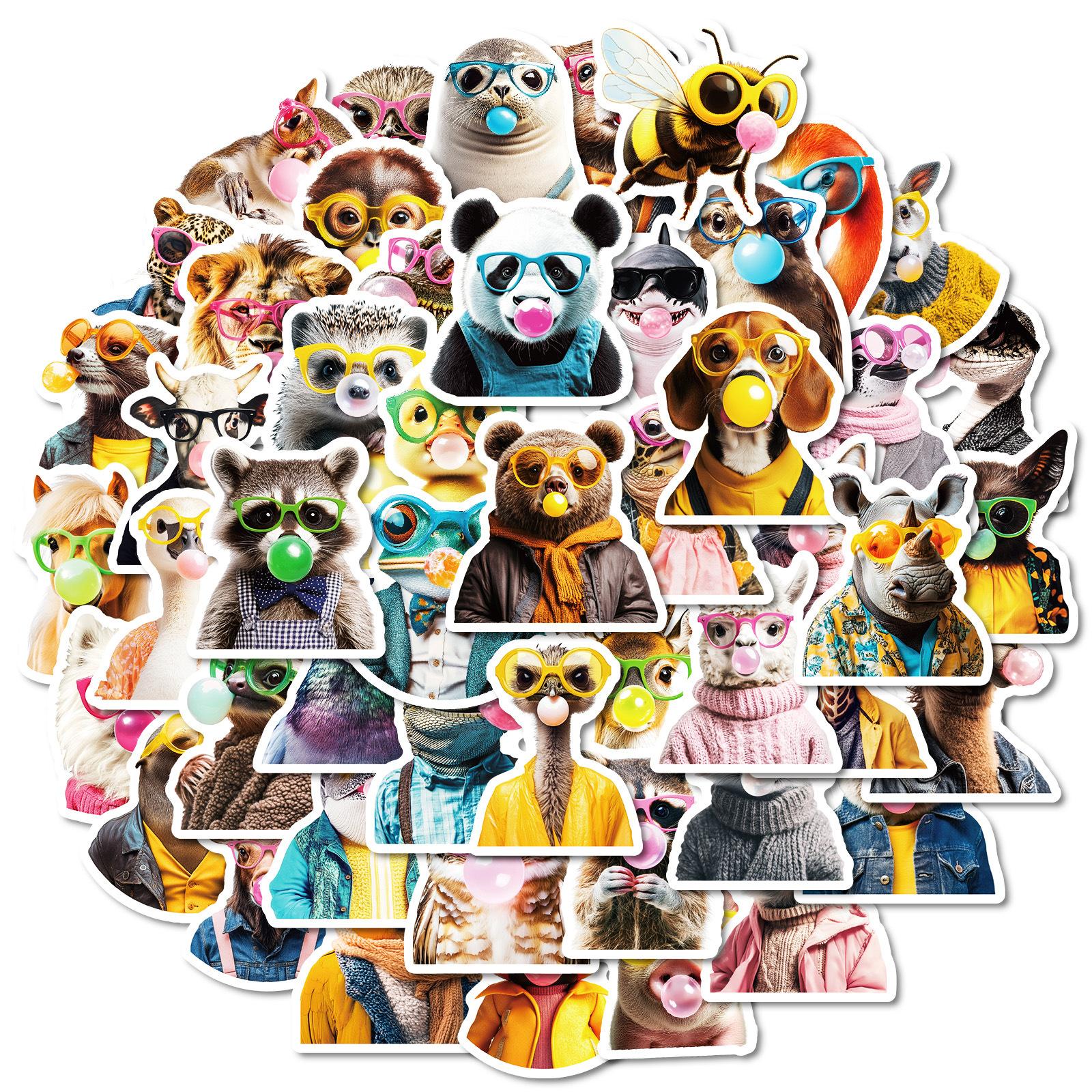 50 Creative Cute Animals Blowing Bubble Doodles Decorative Stickers Children S Stickers
50 Creative Cute Animals Blowing Bubble Doodles Decorative Stickers Children S Stickers