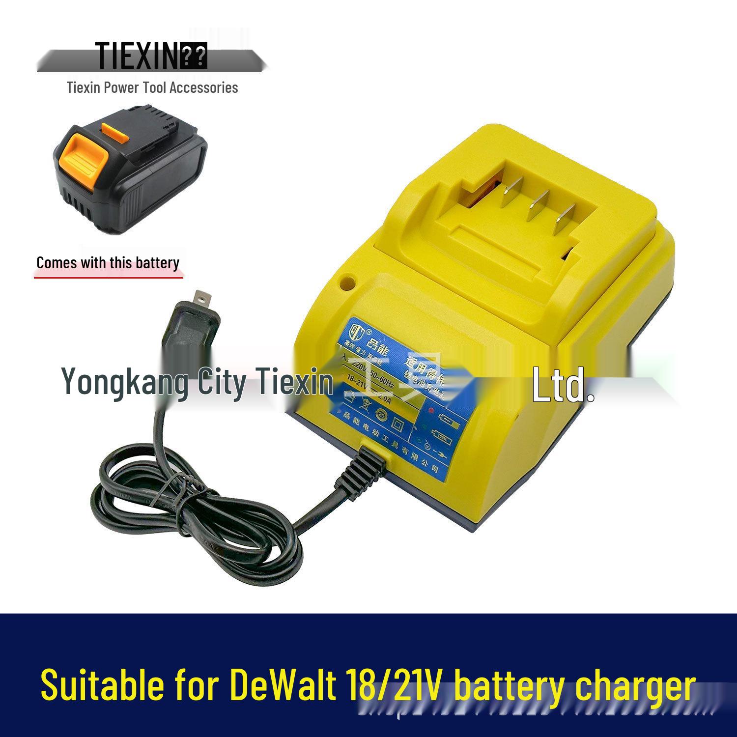 Высокоскоростное зарядное устройство 2,0 А для литиевых аккумуляторов DeWalt 18/21 В, Совместимо с ударным гайковертом 010031
Высокоскоростное зарядное устройство 2,0 А для литиевых аккумуляторов DeWalt 18/21 В, Совместимо с ударным гайковертом 010031