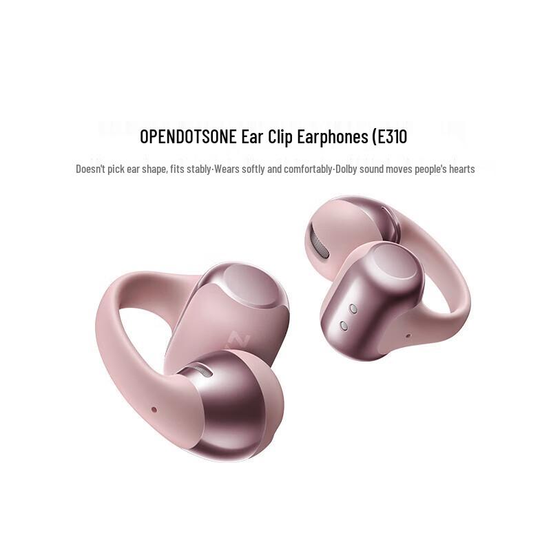 SHOKZ OpenDots One E310 Open-Ear Bluetooth Clip-on Earphones
SHOKZ OpenDots One E310 Open-Ear Bluetooth Clip-on Earphones