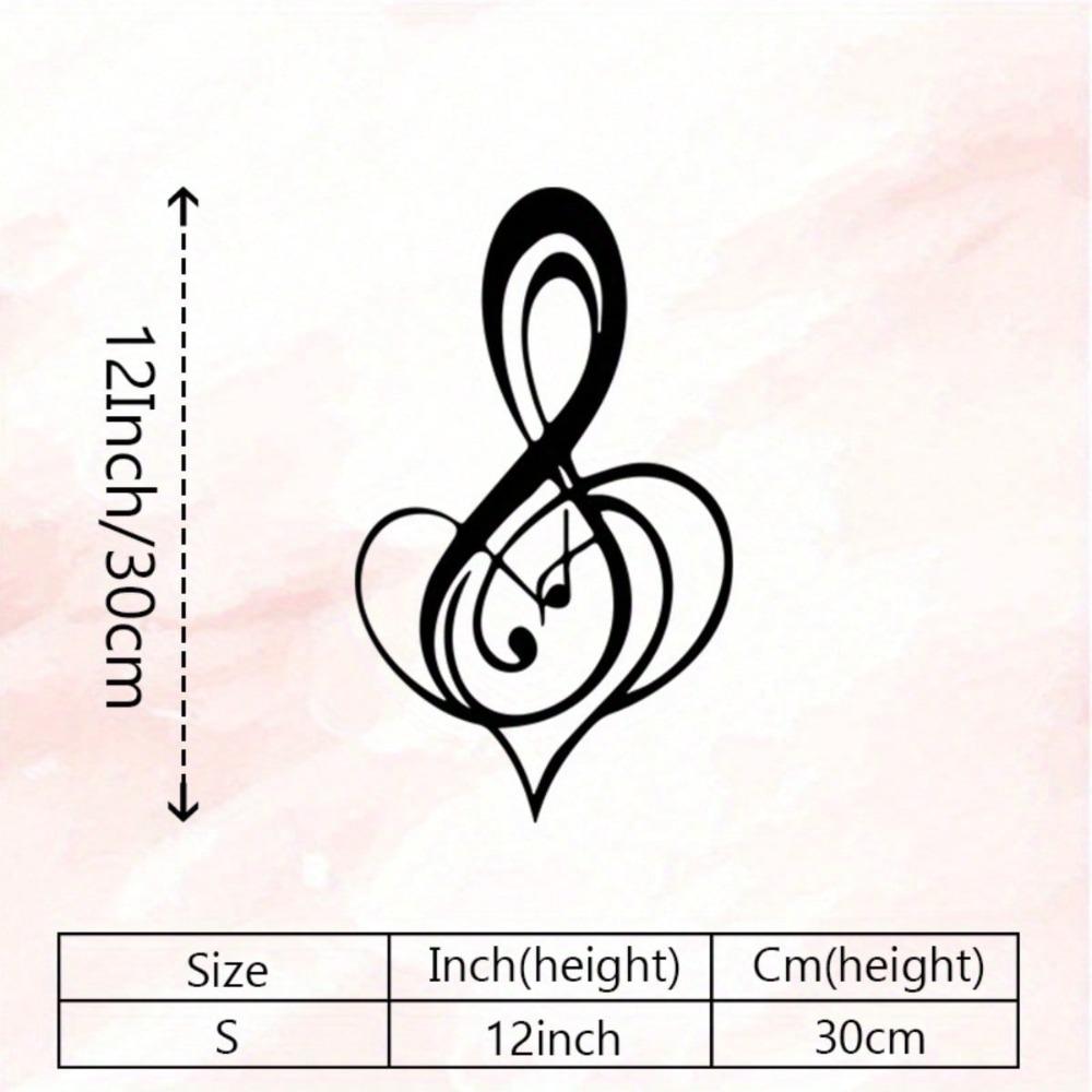 Vintage Metal Wall Art Heart Treble Clef Iron Decor for Living Room Music Gift різнокольоровий
Vintage Metal Wall Art Heart Treble Clef Iron Decor for Living Room Music Gift різнокольоровий