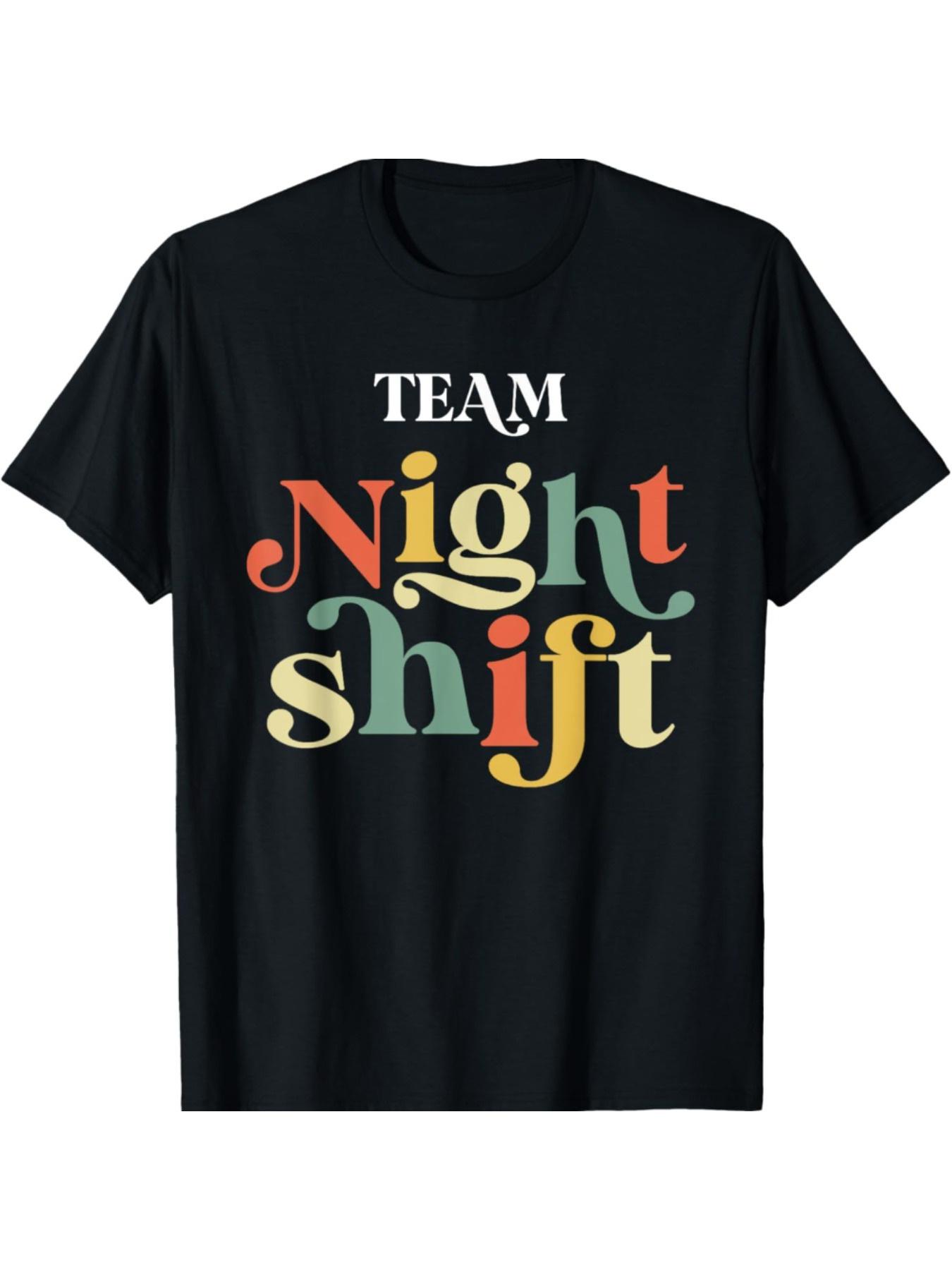 A Casual T-Shirt for Night Shift Nurses in The TEAM S
A Casual T-Shirt for Night Shift Nurses in The TEAM S