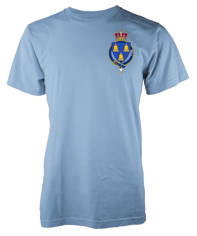 Personalised Bell Scottish Family Name T-Shirt Family Crest Badge Coat Of Arms M
Personalised Bell Scottish Family Name T-Shirt Family Crest Badge Coat Of Arms M