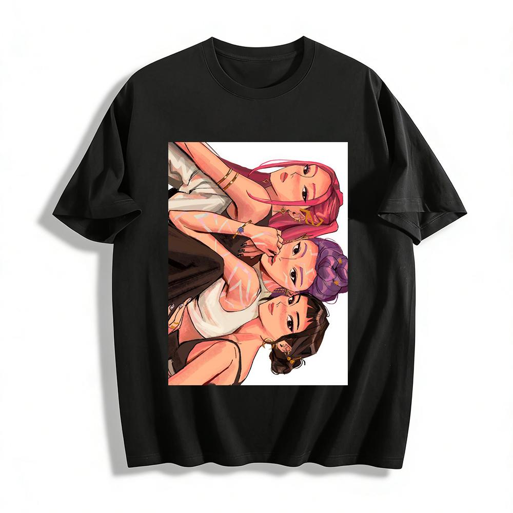 Trendy Bestie Portrait Print Casual T-shirt Loose Breathable Unisex Streetwear Top Pure cotton T-shirt XXS
Trendy Bestie Portrait Print Casual T-shirt Loose Breathable Unisex Streetwear Top Pure cotton T-shirt XXS