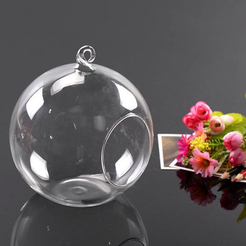 Clear Flower Hanging Ball Vase Planter Terrarium Container Borosilicate Glass for Succulent Planting Home Wedding Decor Gift 8cm
Clear Flower Hanging Ball Vase Planter Terrarium Container Borosilicate Glass for Succulent Planting Home Wedding Decor Gift 8cm
