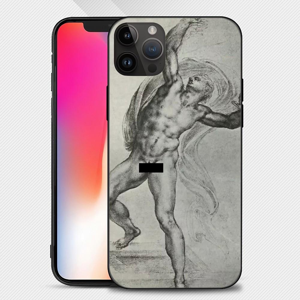 Чехол для телефона Michelangelo Art для iPhone 15 14 13 12 11 Pro Max Mini X 7 8, мягкий чехол iPhone14ProMax
Чехол для телефона Michelangelo Art для iPhone 15 14 13 12 11 Pro Max Mini X 7 8, мягкий чехол iPhone14ProMax
