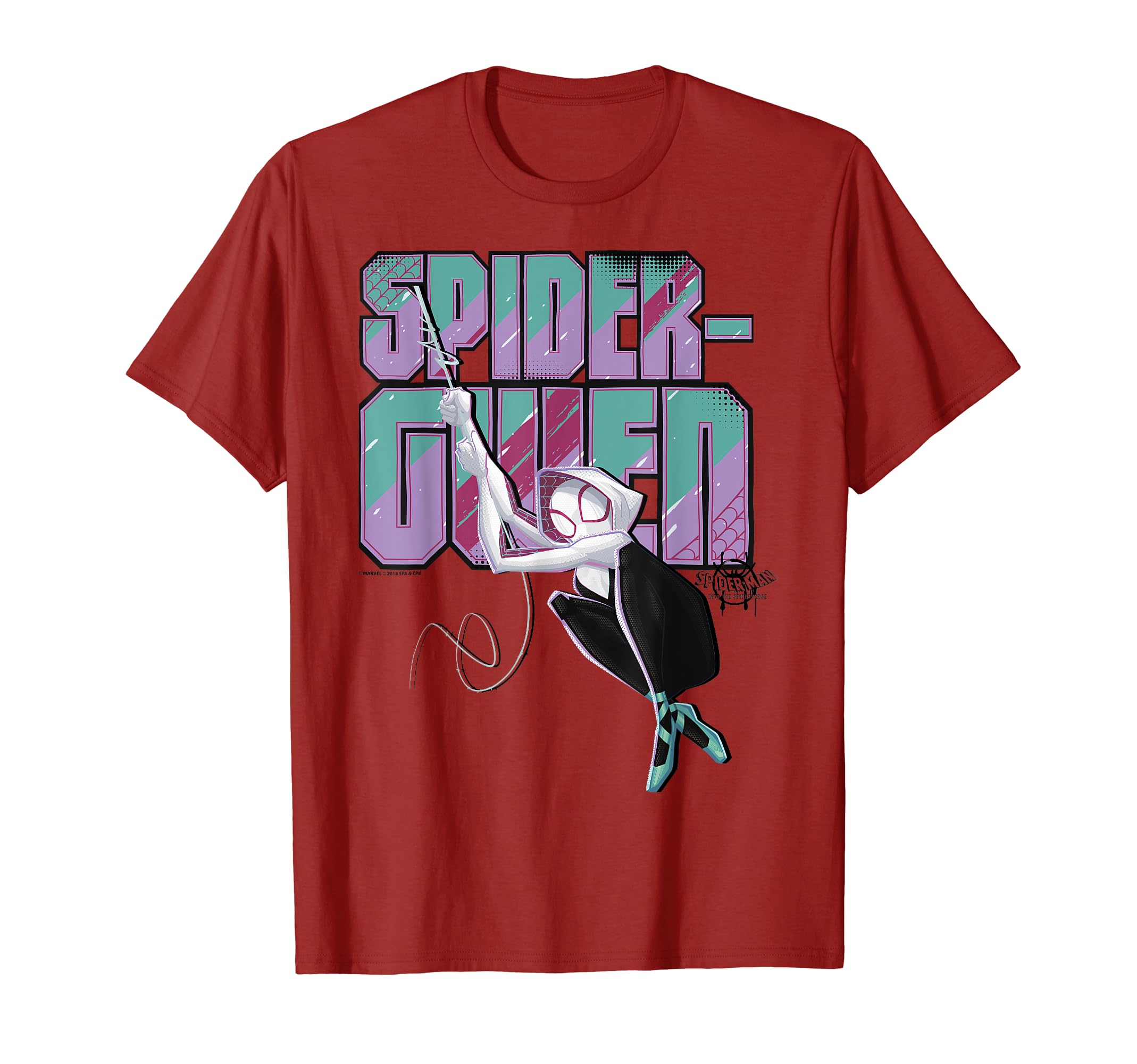 Marvel Spider-Man: Into the Spider-Verse Gwen Swing Graphic T-Shirt
Marvel Spider-Man: Into the Spider-Verse Gwen Swing Graphic T-Shirt
