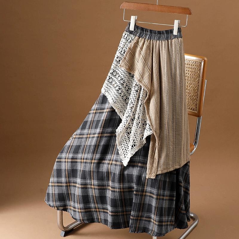 DIMANAF 2025 Осень Женские Новые Юбки Клетчатые Свободные На резинке Плиссированные Элегантные Длинные Юбки Красные One Size
DIMANAF 2025 Осень Женские Новые Юбки Клетчатые Свободные На резинке Плиссированные Элегантные Длинные Юбки Красные One Size