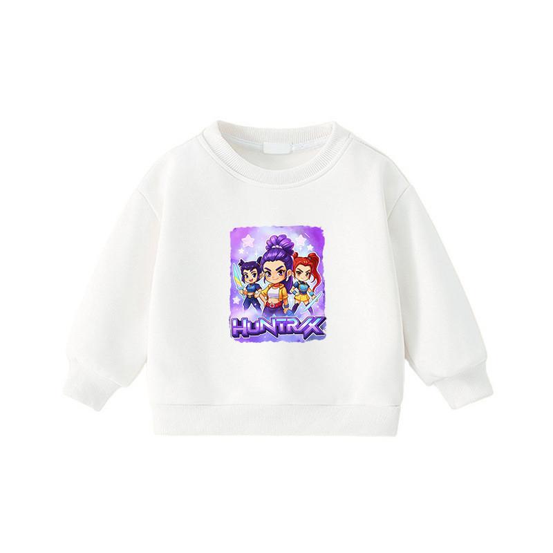Multi-color Children Girls Kpop Hunters Rumi Zoey Mira Print Long Sleeves Round Neck Sweatshirt 110cm белый
Multi-color Children Girls Kpop Hunters Rumi Zoey Mira Print Long Sleeves Round Neck Sweatshirt 110cm белый