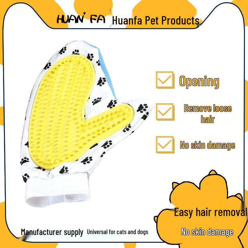 Pet Bathing & Grooming Gloves: Massage & Hair Removal for Cats & Dogs Random Color
Pet Bathing & Grooming Gloves: Massage & Hair Removal for Cats & Dogs Random Color