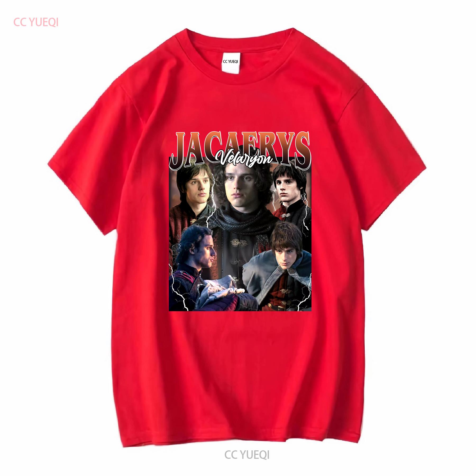 Jacaerys Velaryon T Shirt Retro Bootleg Vintage 90s Rap HOTD vintage Washed streetwear Versatile homme Casual Soft S
Jacaerys Velaryon T Shirt Retro Bootleg Vintage 90s Rap HOTD vintage Washed streetwear Versatile homme Casual Soft S