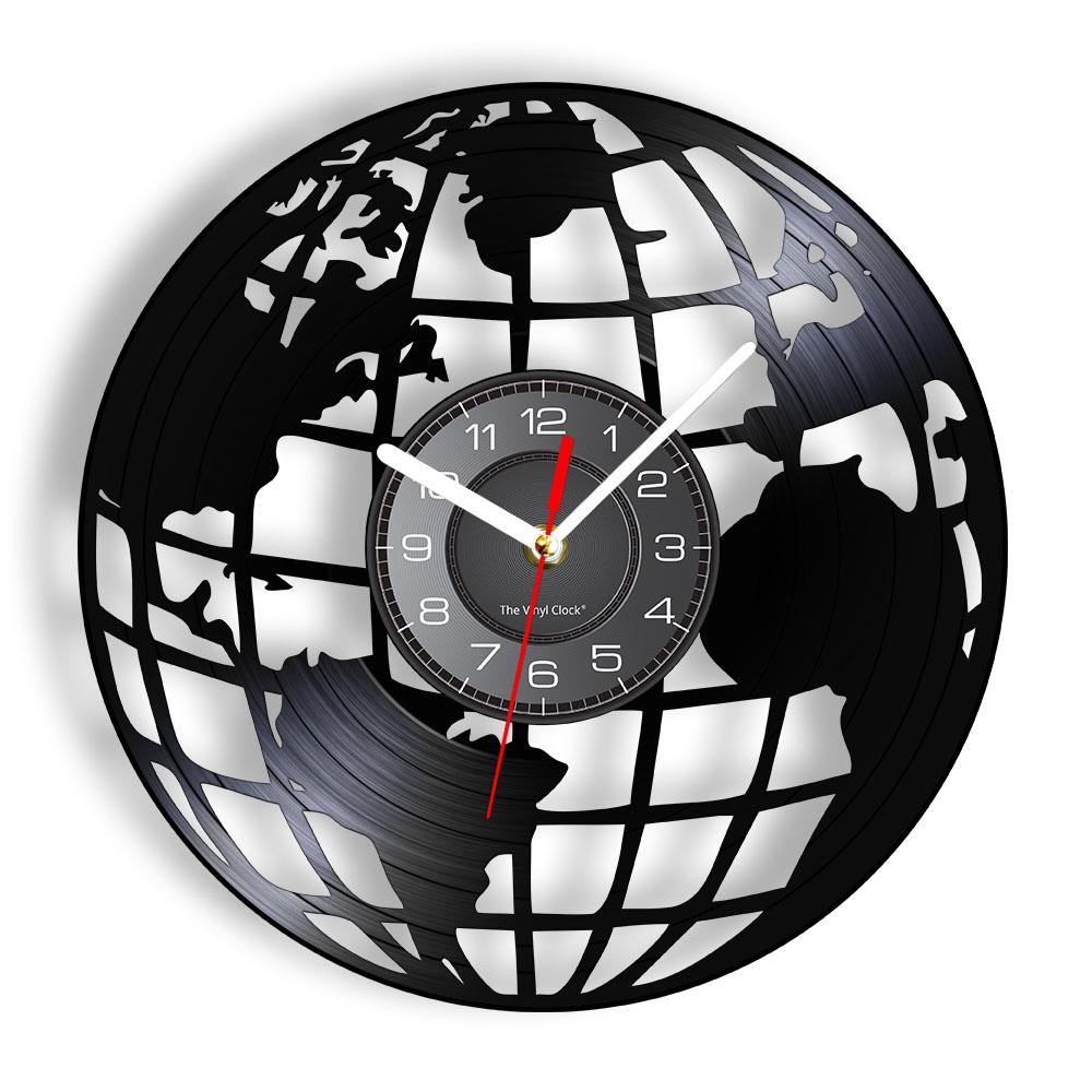 3D Земля Настенные часы Глобус Карта Домашний Декор Виниловая Пластинка Настенные Часы Карта Мира Интерьер Современные Часы Новоселье Подарок 
3D Земля Настенные часы Глобус Карта Домашний Декор Виниловая Пластинка Настенные Часы Карта Мира Интерьер Современные Часы Новоселье Подарок