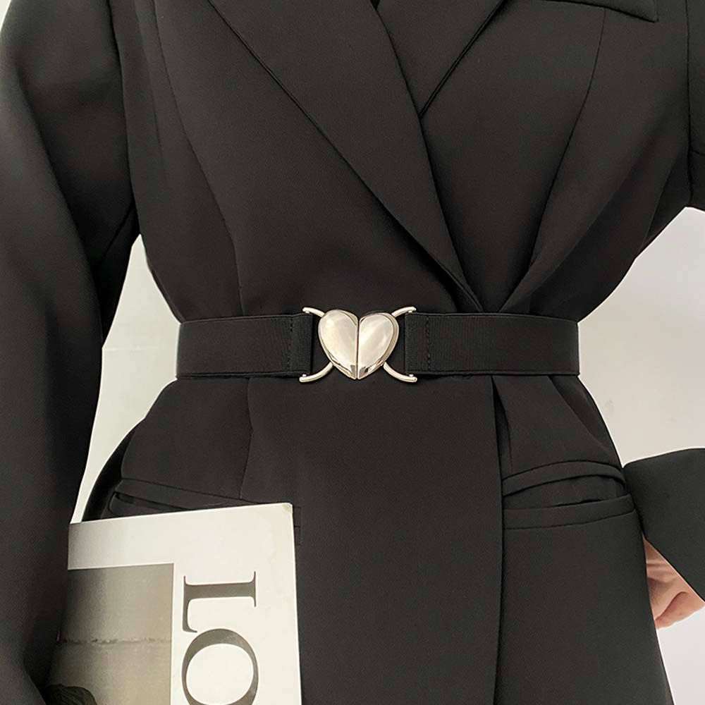For Woman Girl Love Heart Buckle Metal Thin Belts Elastic Belts Waistband Waist Accessories кавовий
For Woman Girl Love Heart Buckle Metal Thin Belts Elastic Belts Waistband Waist Accessories кавовий
