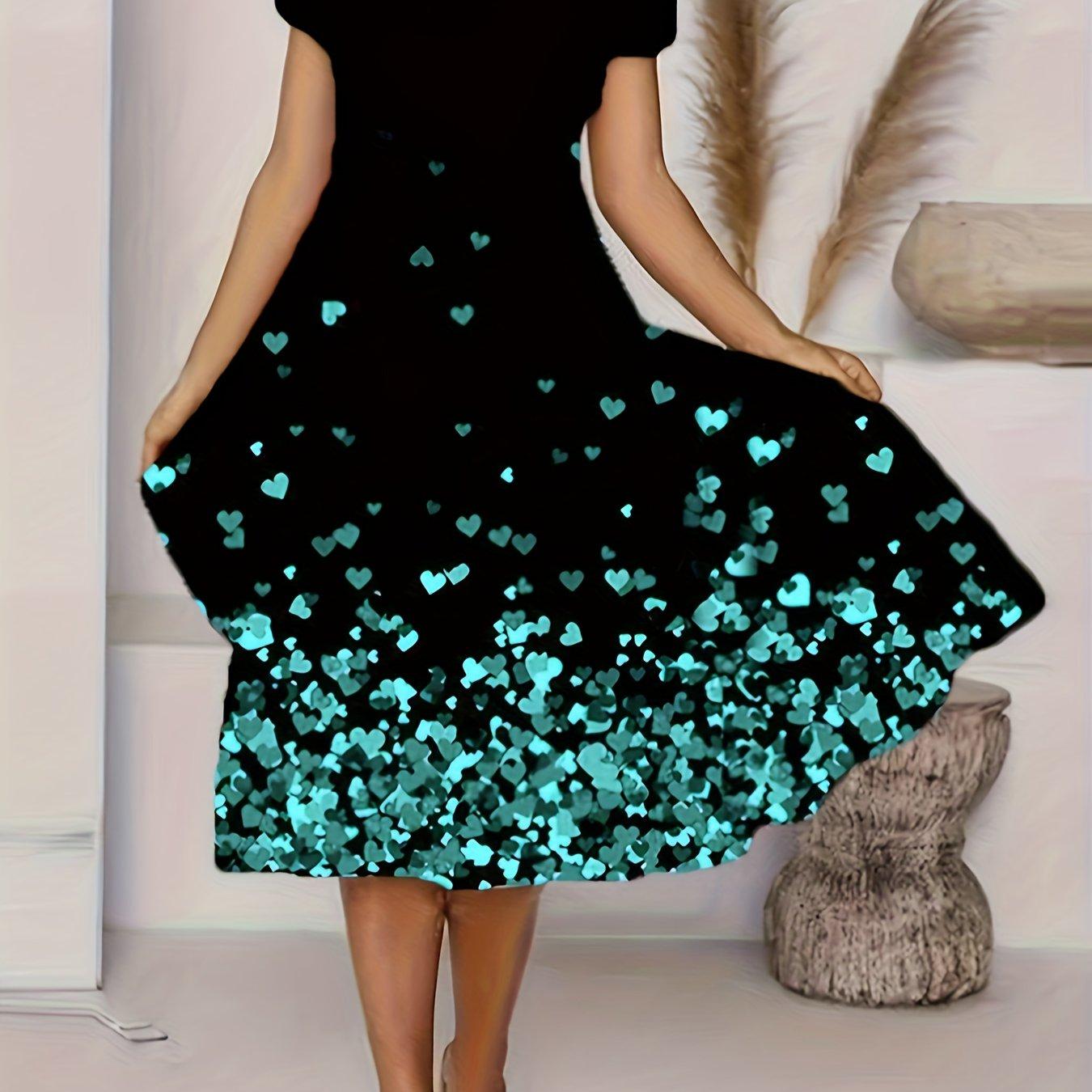 Модное женское длинное платье, повседневное платье с коротким рукавом на весну и лето, женская одежда XXL зелёный
Модное женское длинное платье, повседневное платье с коротким рукавом на весну и лето, женская одежда XXL зелёный