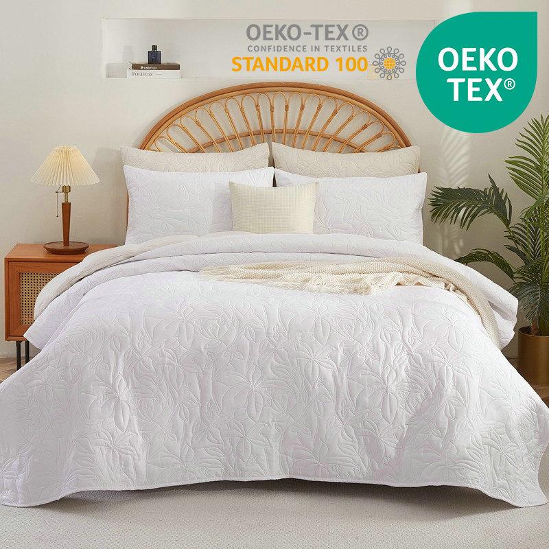 Soft Ultrasonic Solid Color Bed Cover Set - Dustproof Single Mattress Protector Twin: 66*90in cover, 20*30in pillows
Soft Ultrasonic Solid Color Bed Cover Set - Dustproof Single Mattress Protector Twin: 66*90in cover, 20*30in pillows