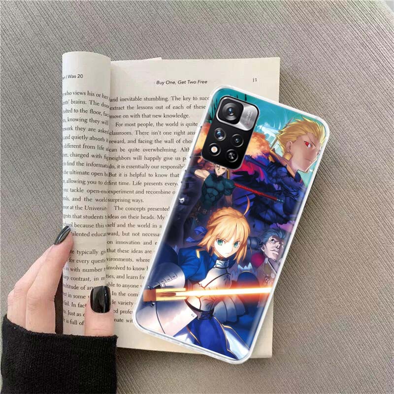 Чехол для телефона Bilibili F-Fate Stay Night Для Redmi Note 13 12 Pro Plus 14 15 Pro 5G 11 11T 11E 11S 10 Pro 10S 9 9S Прозрачный Чехол для мобильного телефона Note 11 Pro Plus
Чехол для телефона Bilibili F-Fate Stay Night Для Redmi Note 13 12 Pro Plus 14 15 Pro 5G 11 11T 11E 11S 10 Pro 10S 9 9S Прозрачный Чехол для мобильного телефона Note 11 Pro Plus