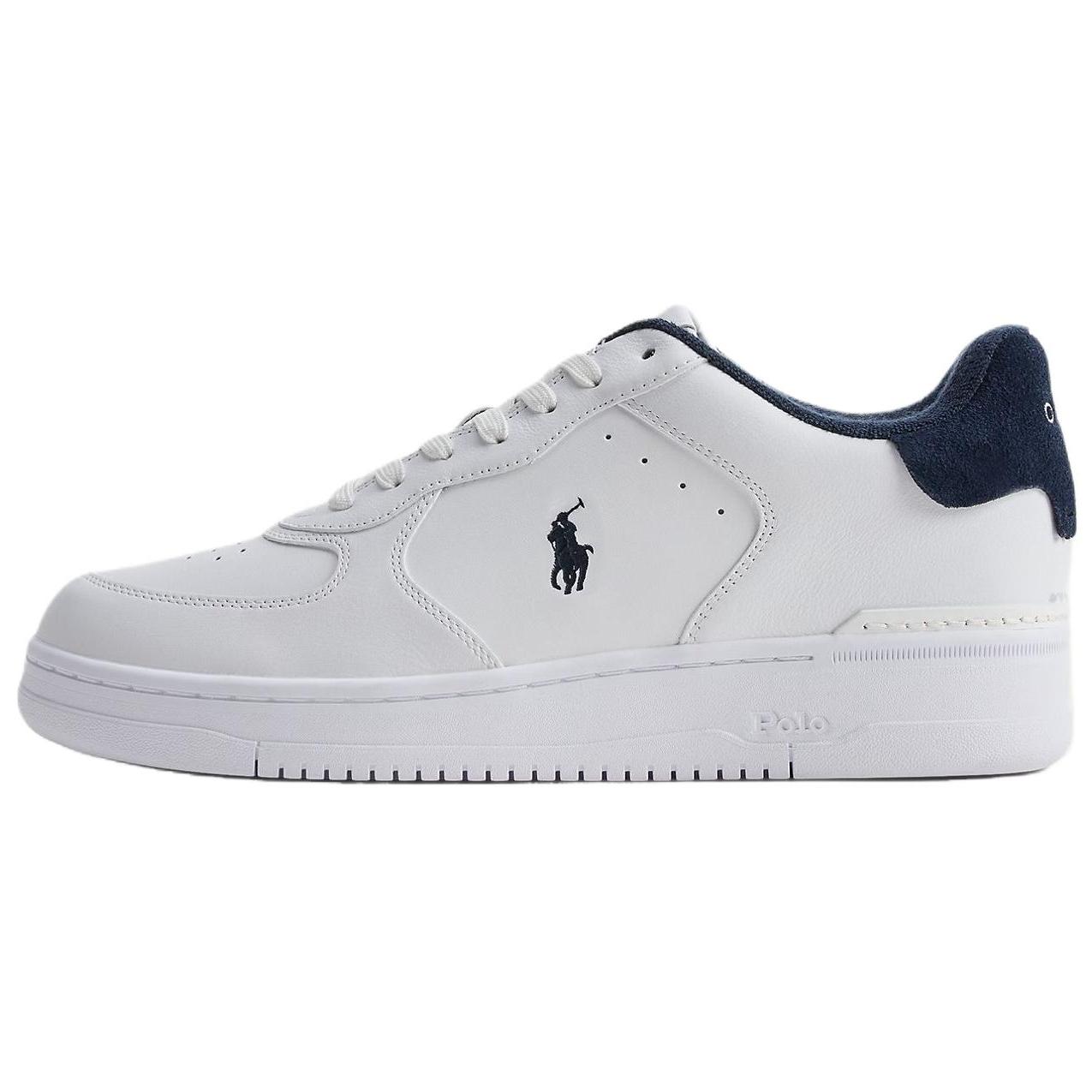 Polo Ralph Lauren Masters Court Leather Round Toe Lace-Up Low-Top Sneakers Men sneakers White Blue 100064814WHITENAVY 43
Polo Ralph Lauren Masters Court Leather Round Toe Lace-Up Low-Top Sneakers Men sneakers White Blue 100064814WHITENAVY 43