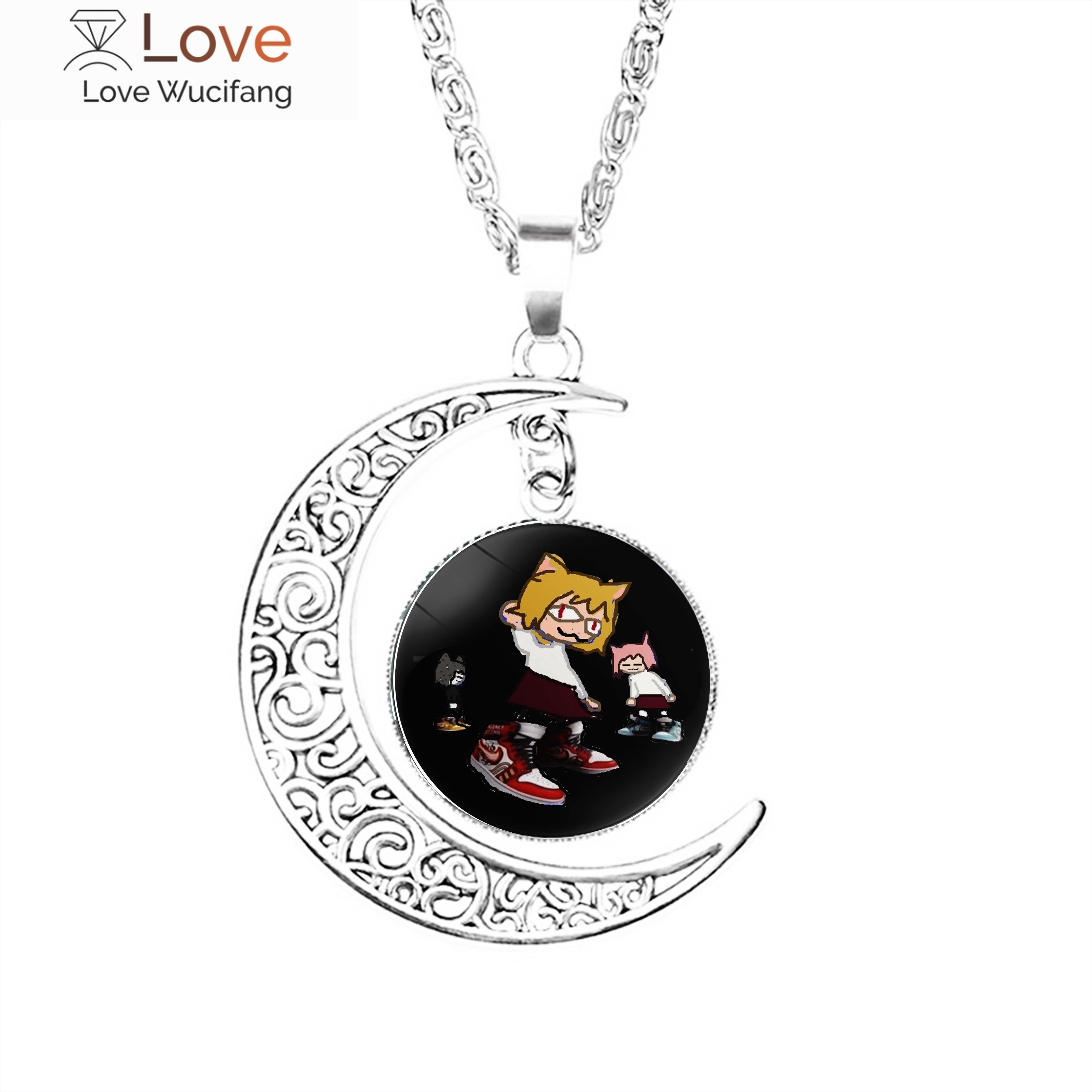 Ожерелье Neco Arc Drip Moon Fashion из нержавеющей стали для влюбленных мальчиков, ювелирная цепочка для леди, подвеска-полумесяц для мужчин, подарки для женщин 20mm
Ожерелье Neco Arc Drip Moon Fashion из нержавеющей стали для влюбленных мальчиков, ювелирная цепочка для леди, подвеска-полумесяц для мужчин, подарки для женщин 20mm