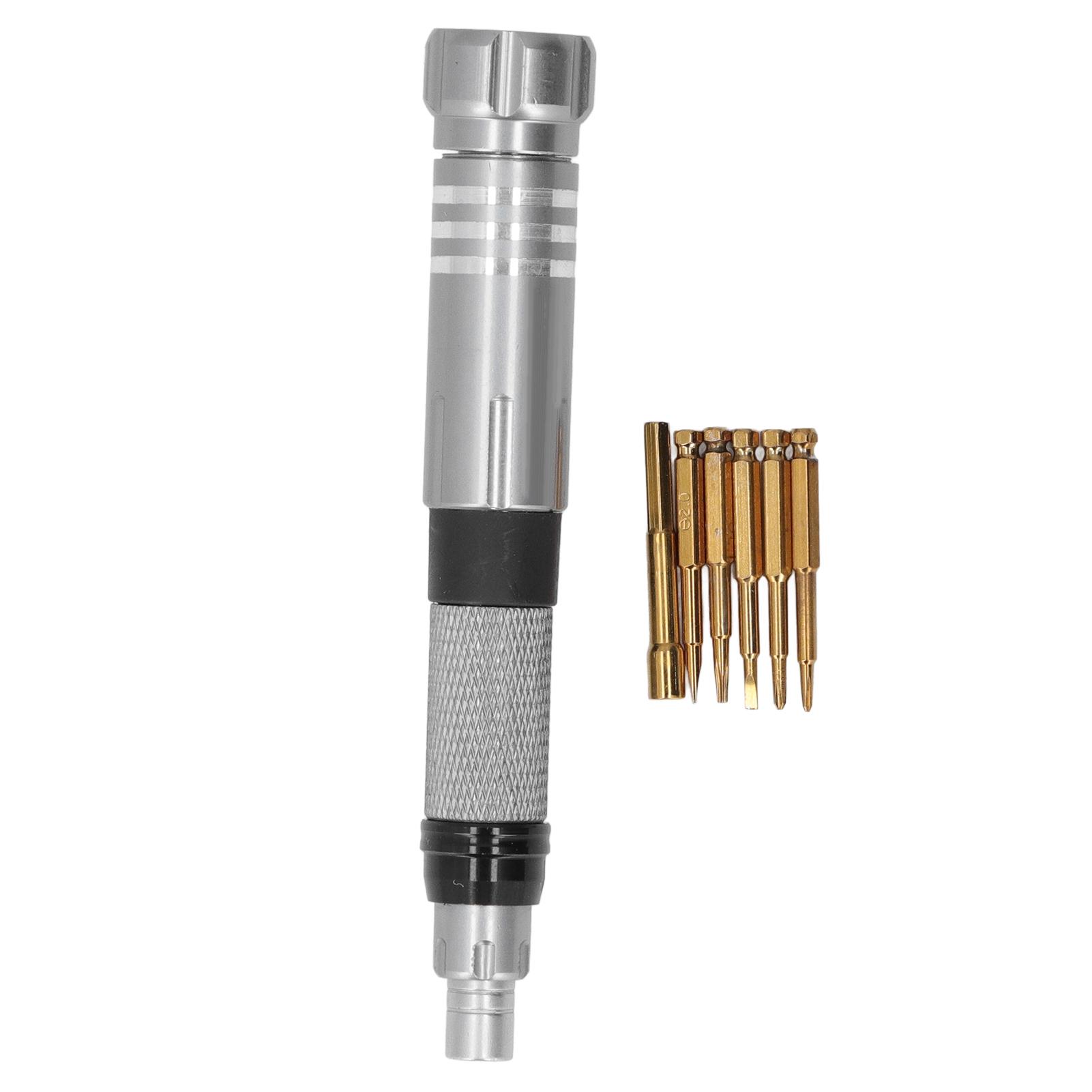 Многофункциональный набор отверток Ручка Тип Ремонтная отвертка с 6 шт. выдвижными битами BT8927B
Многофункциональный набор отверток Ручка Тип Ремонтная отвертка с 6 шт. выдвижными битами BT8927B