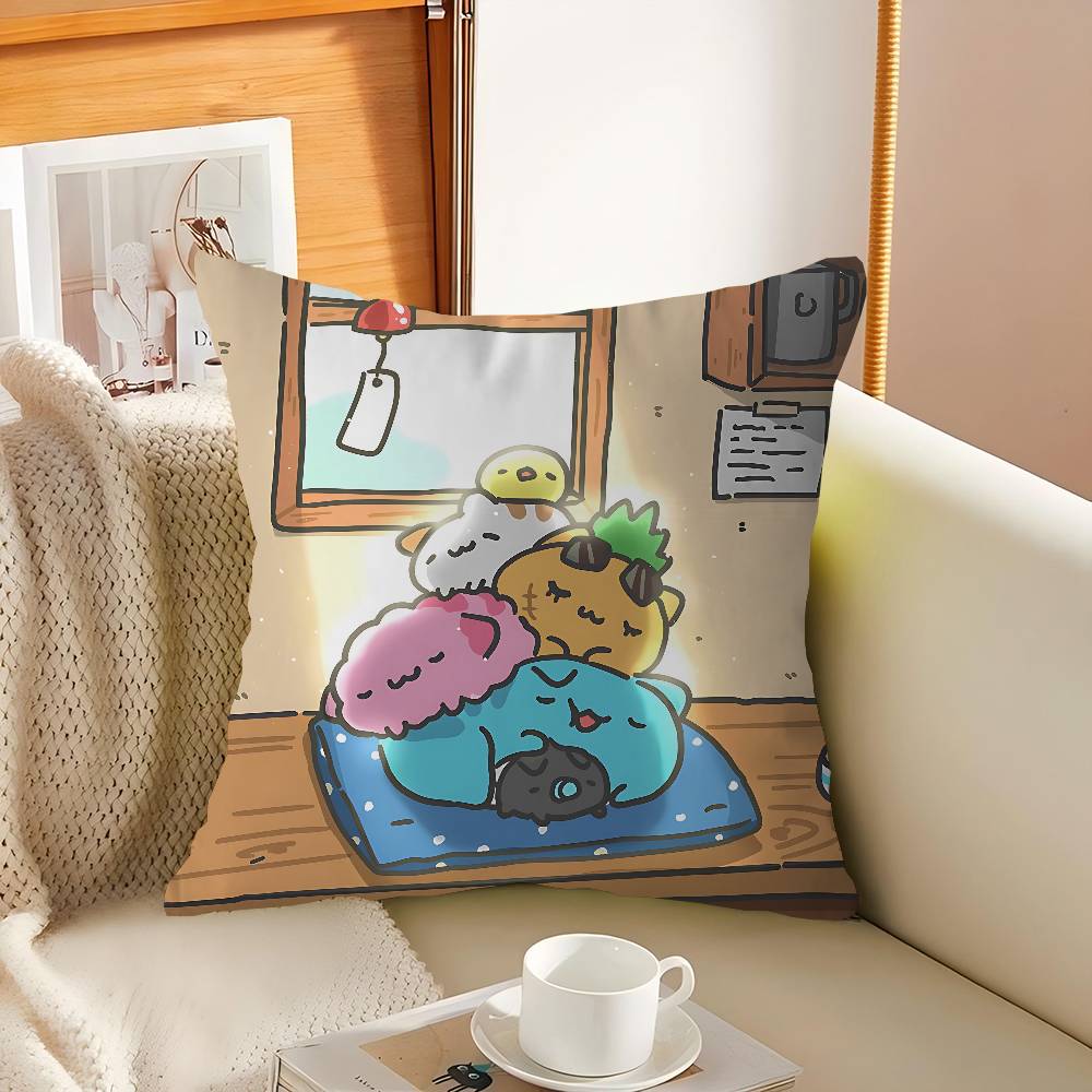B-Bugcat Capoo Cartoon Cushion Cover Pillowcase Upholstery Sofa Throw Pillow Home Decor Pillowcas 16x16Inch
B-Bugcat Capoo Cartoon Cushion Cover Pillowcase Upholstery Sofa Throw Pillow Home Decor Pillowcas 16x16Inch