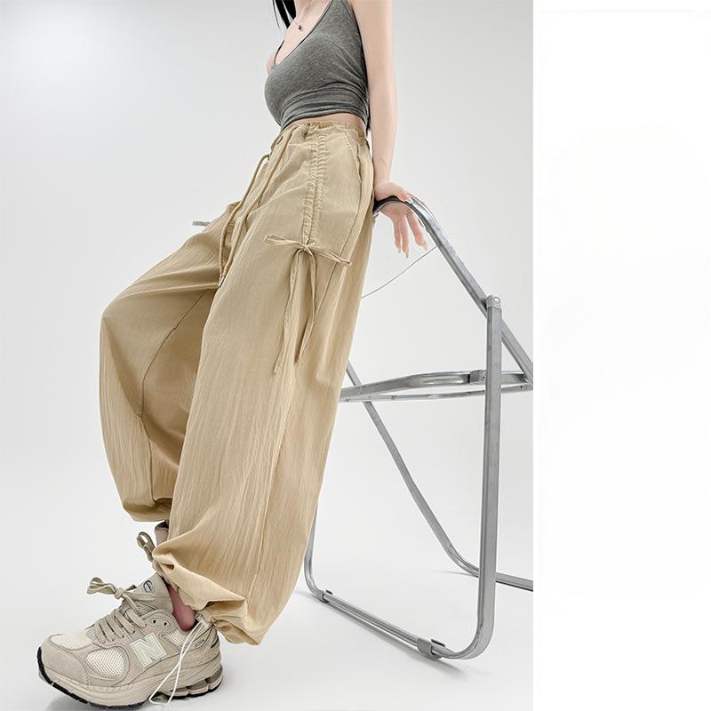 Рабочие брюки для женщин на весну и осень. Новые повседневные свободные брюки с высокой талией, прямые спортивные брюки. XL
Рабочие брюки для женщин на весну и осень. Новые повседневные свободные брюки с высокой талией, прямые спортивные брюки. XL