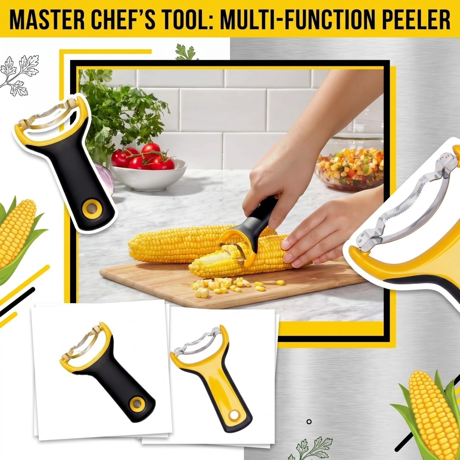 Ergonomic Vegetable Peeler with Stainless Steel Blade and Comfortable Handle for Efficient Peeling of Fruits and Vegetables Kitchen Tool One Size чёрный
Ergonomic Vegetable Peeler with Stainless Steel Blade and Comfortable Handle for Efficient Peeling of Fruits and Vegetables Kitchen Tool One Size чёрный