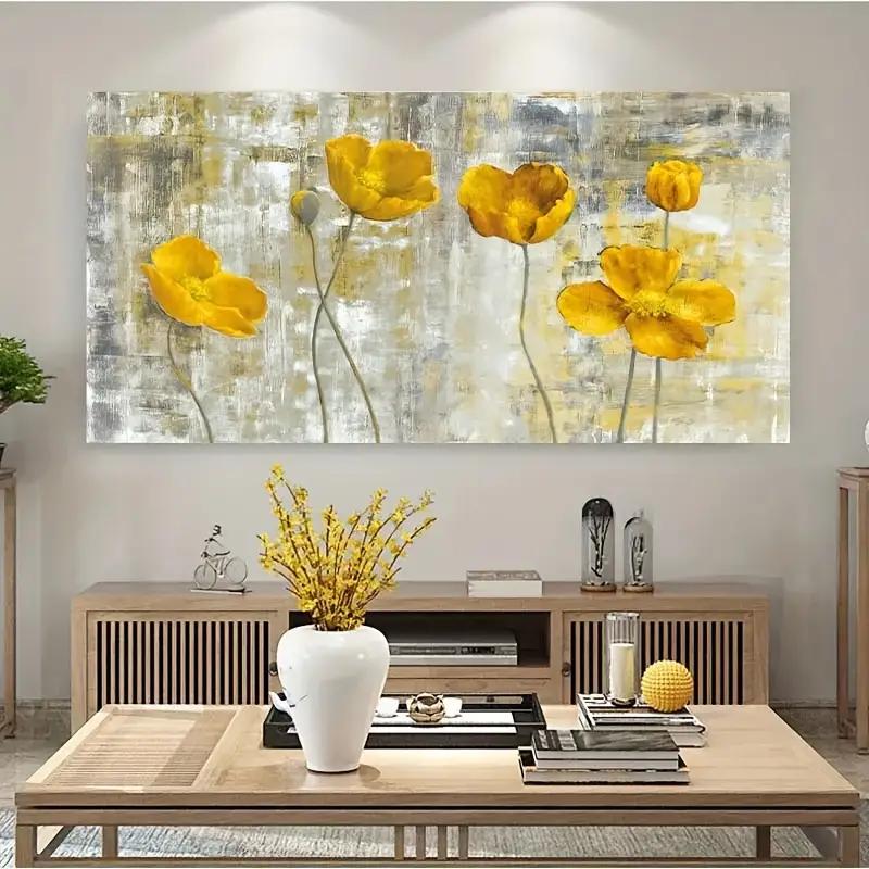 Unframed Canvas Poster Modern Art Abstract Yellow Flowers Canvas Painting Wall Art Ideal Gift For Bedroom 20x40cm No Framed
Unframed Canvas Poster Modern Art Abstract Yellow Flowers Canvas Painting Wall Art Ideal Gift For Bedroom 20x40cm No Framed