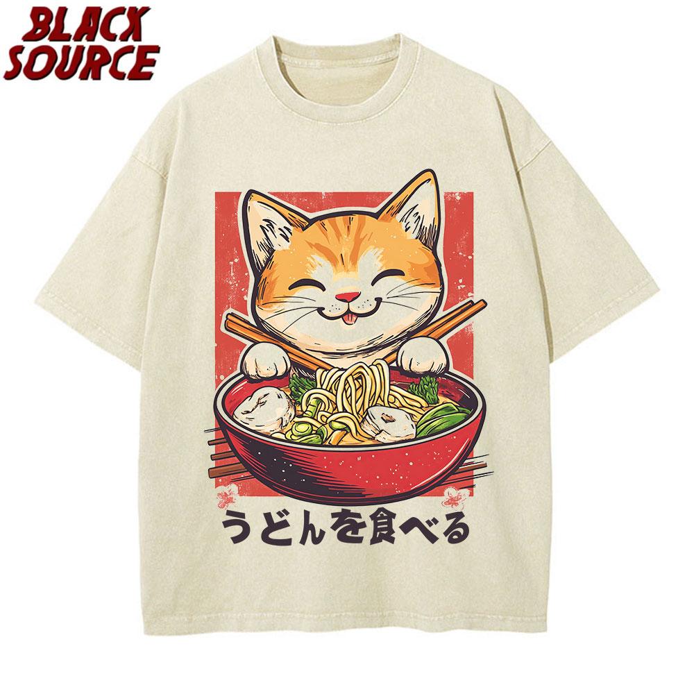 Ramen Anime Cat Noodles TShirt Japanese Cartoon Graphic Tee Girls Fashion Kitty Lover Apparel Short Sleeve Blouses S
Ramen Anime Cat Noodles TShirt Japanese Cartoon Graphic Tee Girls Fashion Kitty Lover Apparel Short Sleeve Blouses S
