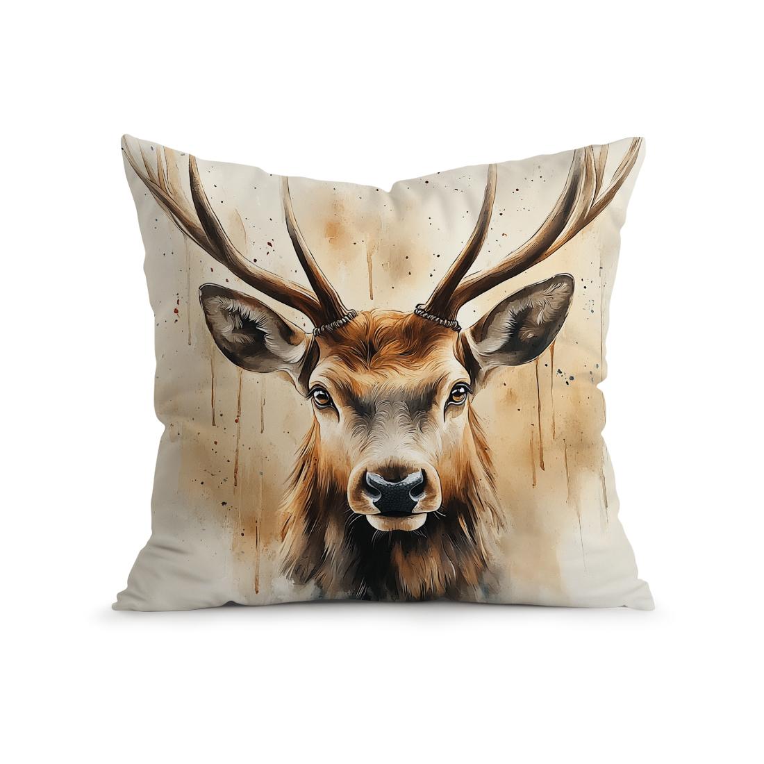 Home Decor Deer Artistic Prints: Wildlife-Inspired Cushion Covers Pattern Cushion Cover Suitable for Sofa Bedroom Car Pillow 16x16Inch
Home Decor Deer Artistic Prints: Wildlife-Inspired Cushion Covers Pattern Cushion Cover Suitable for Sofa Bedroom Car Pillow 16x16Inch