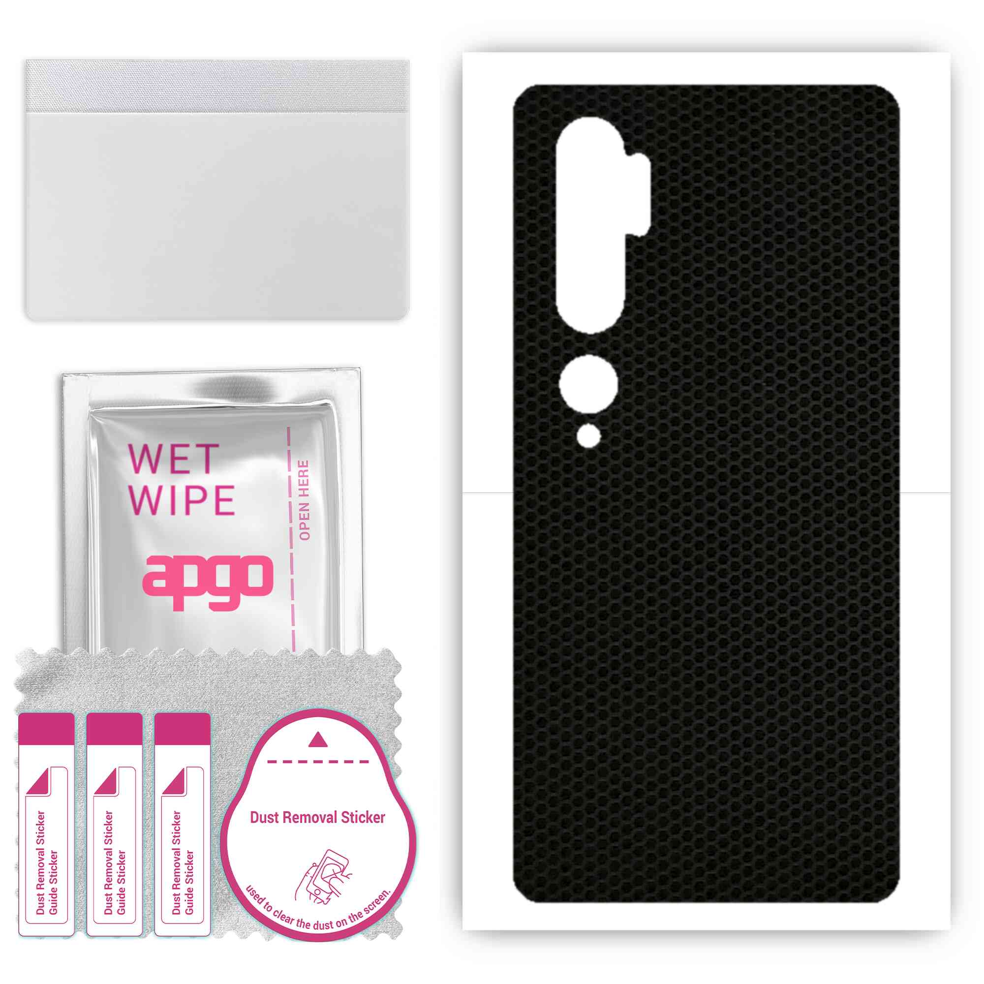 apgo Protective Skin Sticker for the back compatible with Xiaomi Mi Note 10 Pro, Wrap Film, Foil, Vinyl - Pattern Matrix
apgo Protective Skin Sticker for the back compatible with Xiaomi Mi Note 10 Pro, Wrap Film, Foil, Vinyl - Pattern Matrix