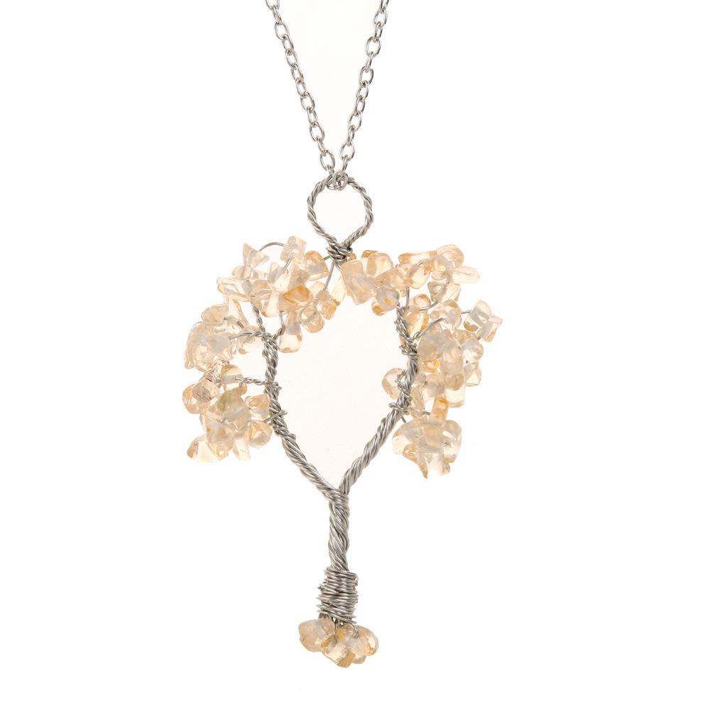 Natural Gravel Copper Wire Wound Fortune Tree Christmas Tree Tree Life Tree Pendant Necklace N87
Natural Gravel Copper Wire Wound Fortune Tree Christmas Tree Tree Life Tree Pendant Necklace N87