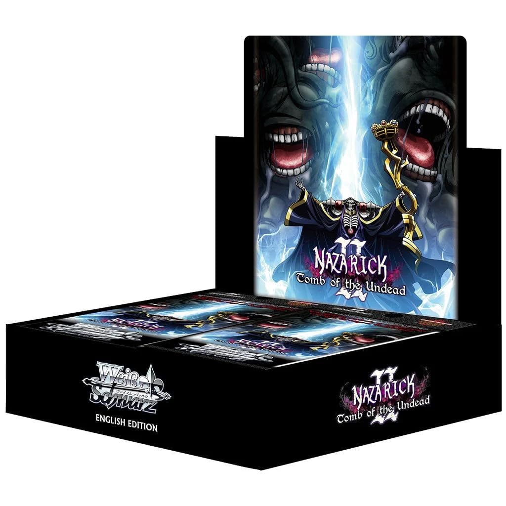 Weiss Schwarz Nazarick: Tomb of the Undead Vol.2 Booster Box (English)
Weiss Schwarz Nazarick: Tomb of the Undead Vol.2 Booster Box (English)