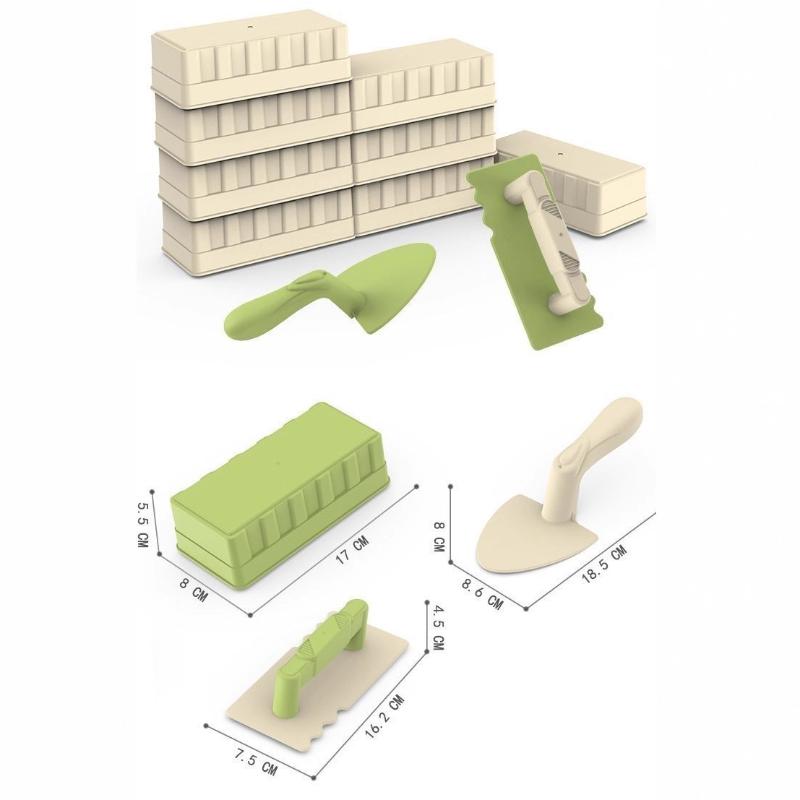 3Pcs Shovel Sandbox Castle Building Sand Brick Walls Molds Tools Children Beach Toys Outdoor Snow Play Games Kids Sands Toy one size
3Pcs Shovel Sandbox Castle Building Sand Brick Walls Molds Tools Children Beach Toys Outdoor Snow Play Games Kids Sands Toy one size