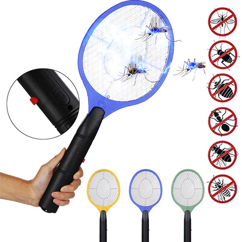 Mosquito Racket Killer Electric Portable Fly Insect Bug Zapper Bat Handheld Cordless Battery Power Fly Swatter For Home Patio
Mosquito Racket Killer Electric Portable Fly Insect Bug Zapper Bat Handheld Cordless Battery Power Fly Swatter For Home Patio