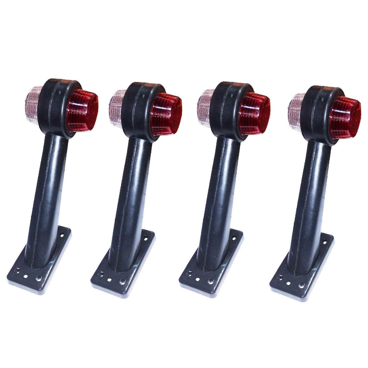 APSMOTIV 4-Pack Side Rubber Stalk Marker Light Red/Clear Outline Lamp 24v for Truck Caravan Kenworth Peterbilt Freightliner Star Trucks Semi Trailers чистий/червоний
APSMOTIV 4-Pack Side Rubber Stalk Marker Light Red/Clear Outline Lamp 24v for Truck Caravan Kenworth Peterbilt Freightliner Star Trucks Semi Trailers чистий/червоний