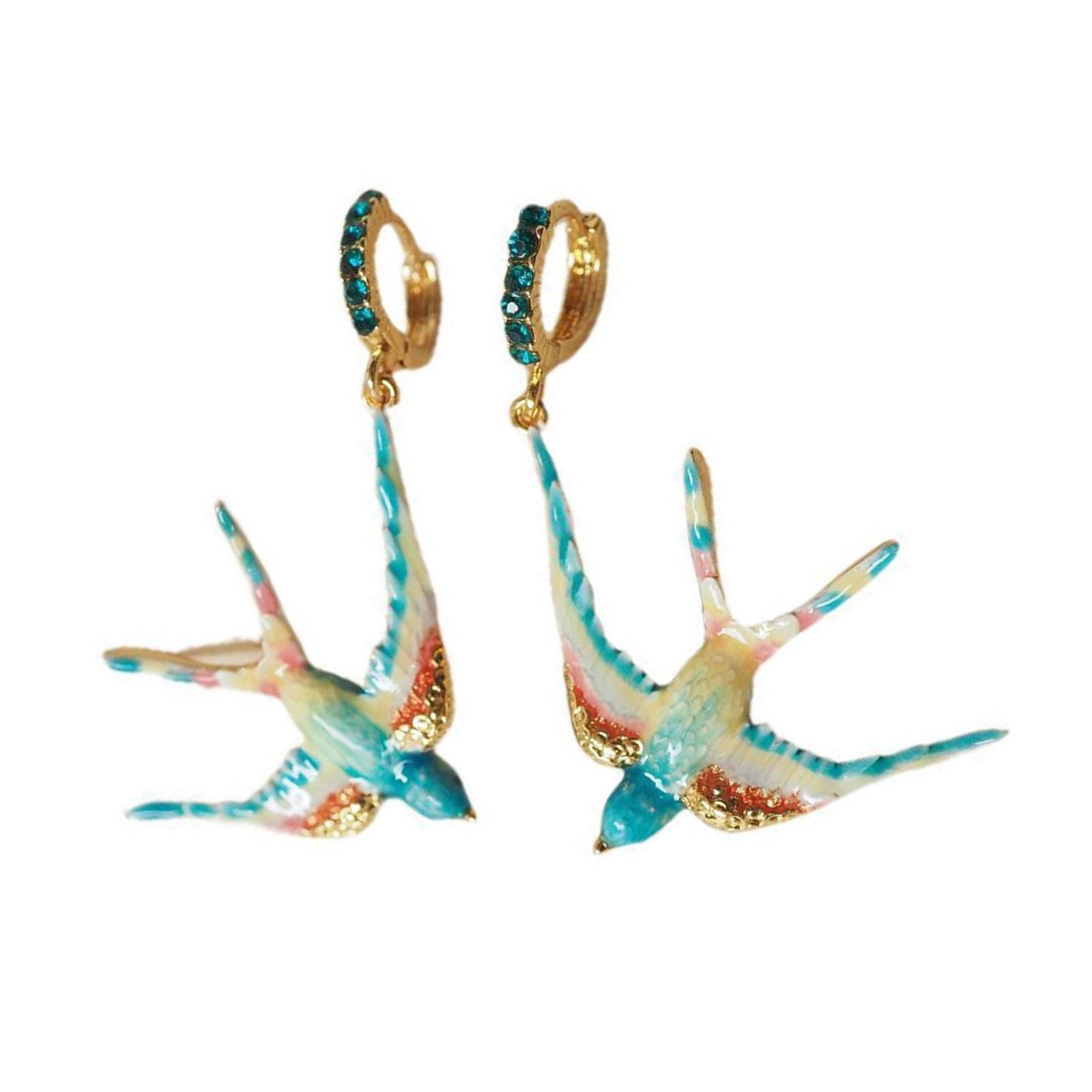 Stylish Enamel Swallow Earrings Unique Enamel Swallow Earrings Designed For Those Who Love Distinctive Styles
Stylish Enamel Swallow Earrings Unique Enamel Swallow Earrings Designed For Those Who Love Distinctive Styles