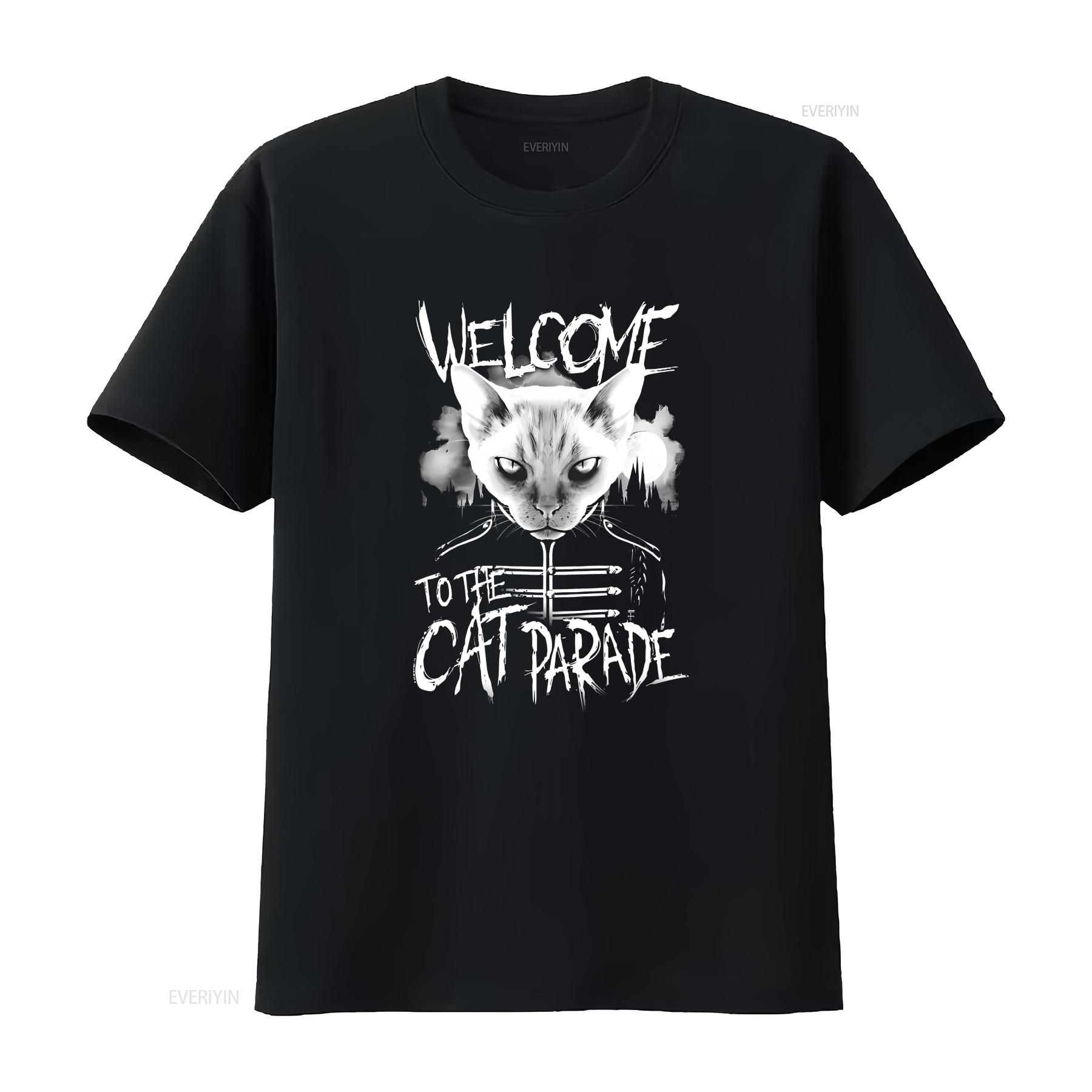 Playlist Pets Welcome To The Cat Parade Mens Black T Shirt vintage Washed streetwear Top For Everyday Wear Casual Stretched 4XL
Playlist Pets Welcome To The Cat Parade Mens Black T Shirt vintage Washed streetwear Top For Everyday Wear Casual Stretched 4XL