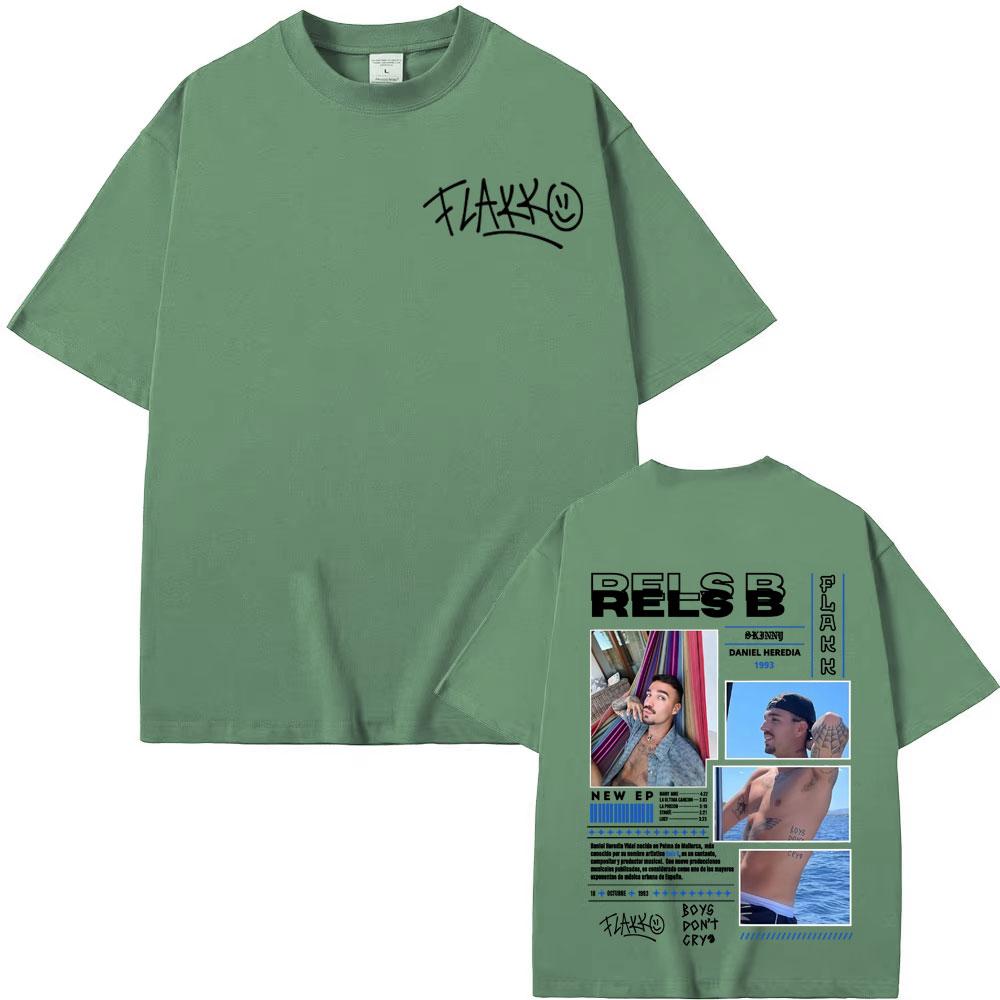 Rapper RELS B Skinny Flakk Smile Album Cover T-shirt Men Women Fashion Hip Hop Pop Music T Shirts Oversized High Quality T Shirt 3XL
Rapper RELS B Skinny Flakk Smile Album Cover T-shirt Men Women Fashion Hip Hop Pop Music T Shirts Oversized High Quality T Shirt 3XL