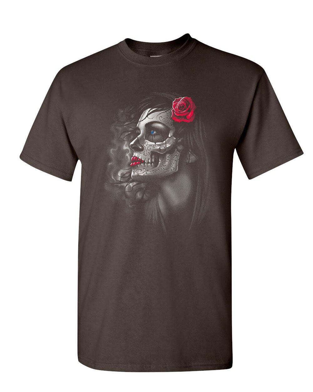 Day of the Dead Girl T-Shirt Skull Face Dia de Los Muertos Roses Mens Tee Shirt 5XL різнокольоровий
Day of the Dead Girl T-Shirt Skull Face Dia de Los Muertos Roses Mens Tee Shirt 5XL різнокольоровий