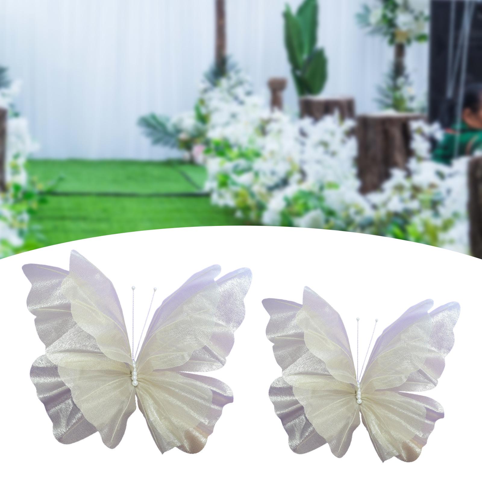 Giant Artificial Butterfly Mariage Decor Gauze Fake Butterfly Wedding Decoration for Living Room Outdoor Wall Anniversary 30cm
Giant Artificial Butterfly Mariage Decor Gauze Fake Butterfly Wedding Decoration for Living Room Outdoor Wall Anniversary 30cm