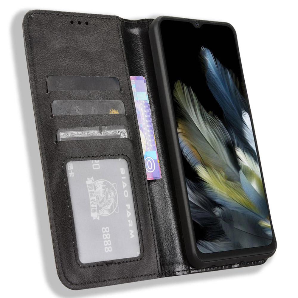 Leather Case for Blackview Wave 8/Wave 8C/Oscal Flat 2 Wallet Stand Retro Texture Phone Cover Black
Leather Case for Blackview Wave 8/Wave 8C/Oscal Flat 2 Wallet Stand Retro Texture Phone Cover Black