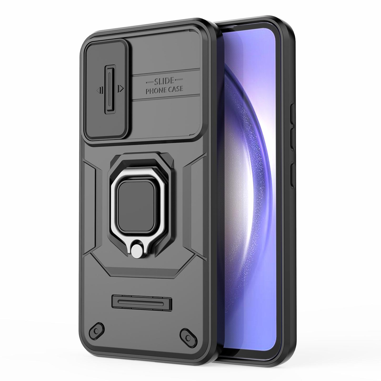 Back Shell for Samsung Galaxy A54 5G PC+TPU Phone Case Slide Lens Protection Cover with Kickstand Blue
Back Shell for Samsung Galaxy A54 5G PC+TPU Phone Case Slide Lens Protection Cover with Kickstand Blue