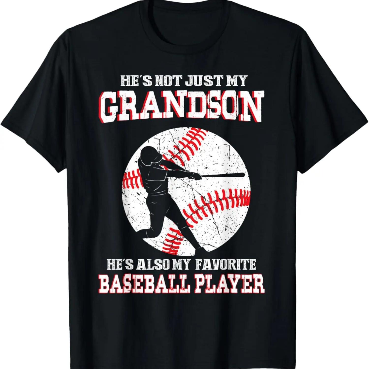 Not Just My Grandson He s Also My Favorite Baseball Player T-Shirt XXXXXL чорний
Not Just My Grandson He s Also My Favorite Baseball Player T-Shirt XXXXXL чорний
