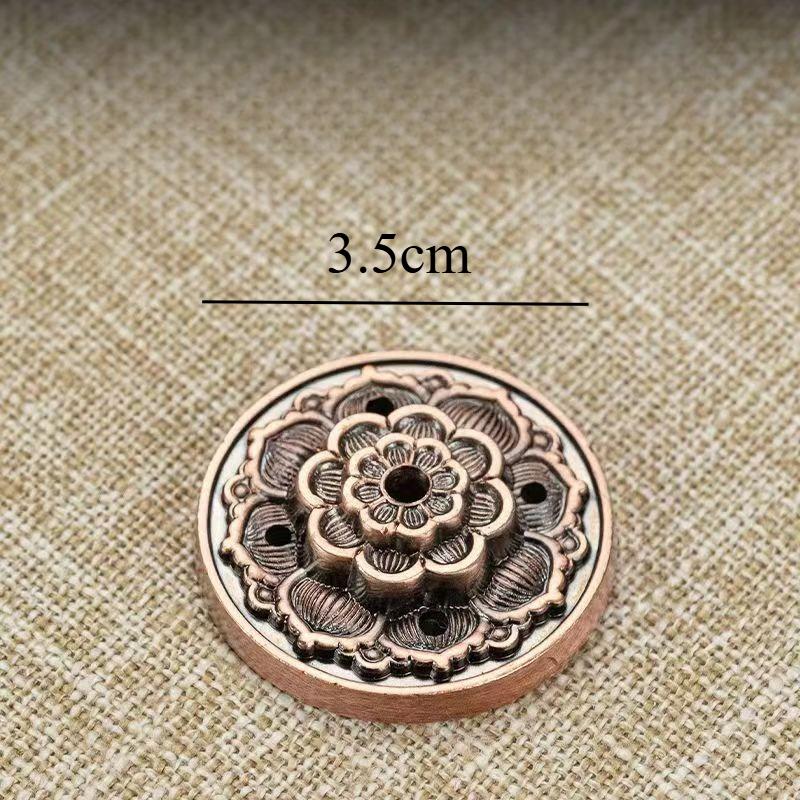 Metal Stick Incense Holder with 5 Holes Small Incense Burner for Sandalwood Jasmine Line Fragrance Household Home Decoration мідний
Metal Stick Incense Holder with 5 Holes Small Incense Burner for Sandalwood Jasmine Line Fragrance Household Home Decoration мідний